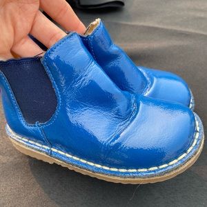 Mini Boden Blue Boot Toddler size 7.5 (24) in good condition